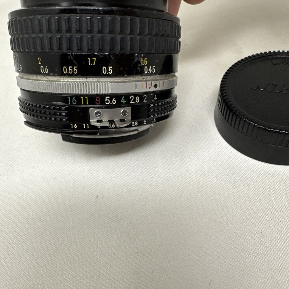 Nikon Nikkor 50mm 1:1.4 4584495 Camera Lens - Picture 3 of 8